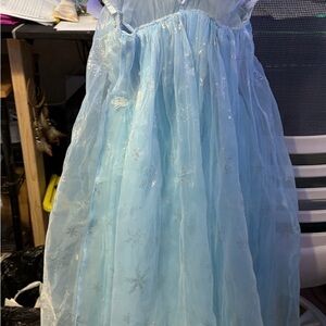 Light Blue Snowflake Dress